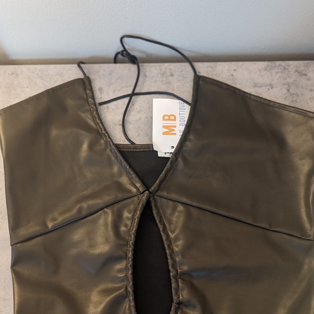 Pretty Garbage Cropped Top
